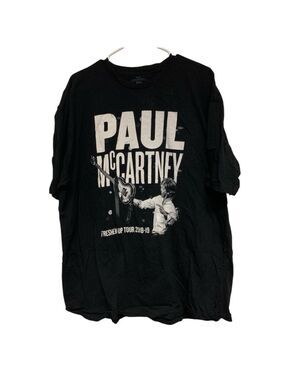 Paul McCartney 2018 2019 world tour black concert tee mens t-shirt size 3XL XXXL